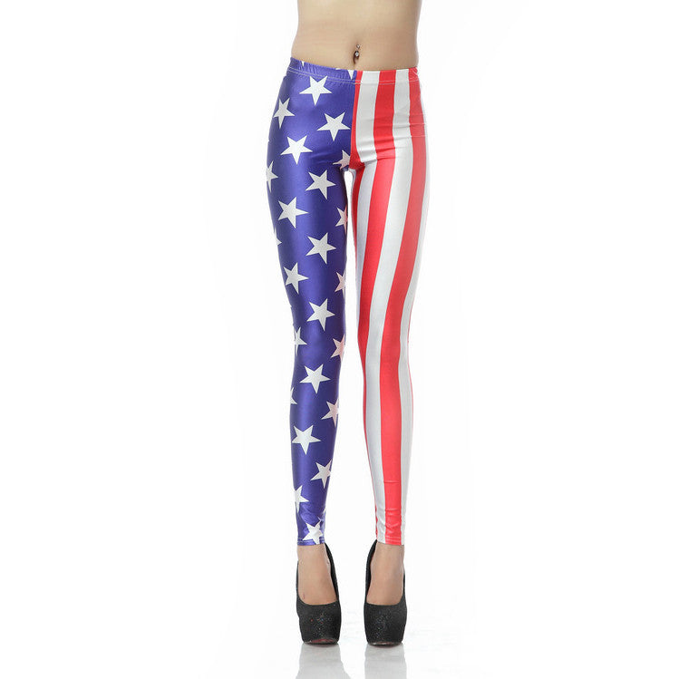 AMERICAN FLAG LEGGINGS