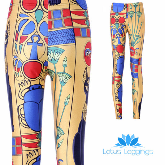 ANCIENT EGYPTIAN PHARAOH LEGGINGS