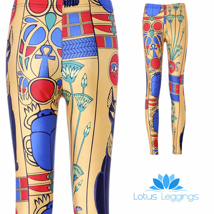 ANCIENT EGYPTIAN PHARAOH LEGGINGS